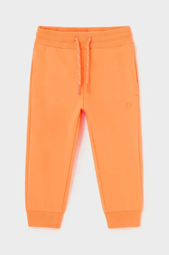 pomarańczowy Mayoral spodnie dresowe dziecięce Chłopięcy