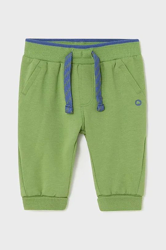 zielony Mayoral Newborn spodnie dresowe niemowlęce Chłopięcy