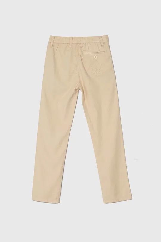 Guess pantaloni con aggiunta di lino bambino/a beige