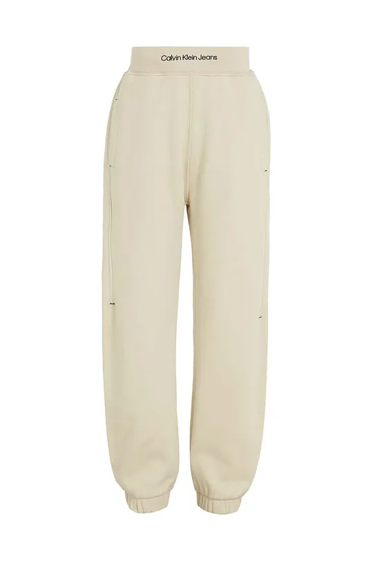 Calvin Klein Jeans pantaloni tuta bambino/a beige