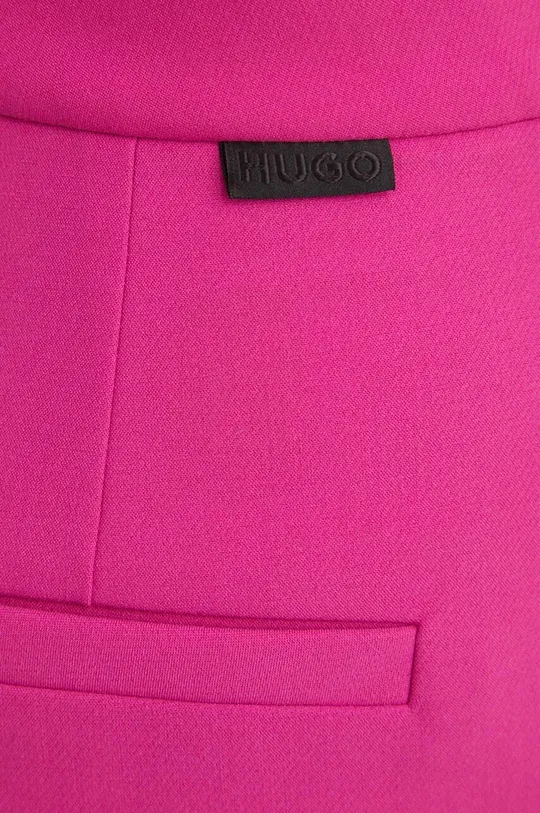 różowy HUGO spodnie