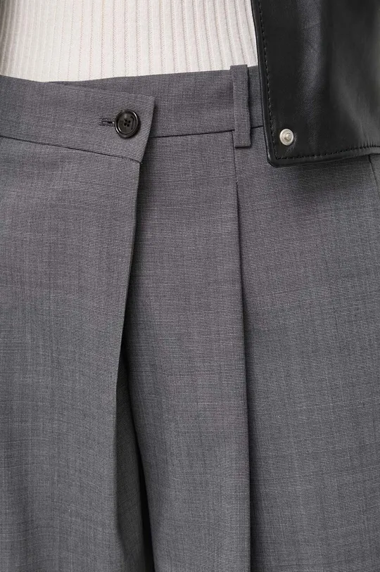 grigio BOSS pantaloni in lana