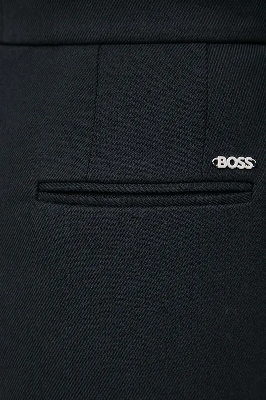 μαύρο Παντελόνι BOSS