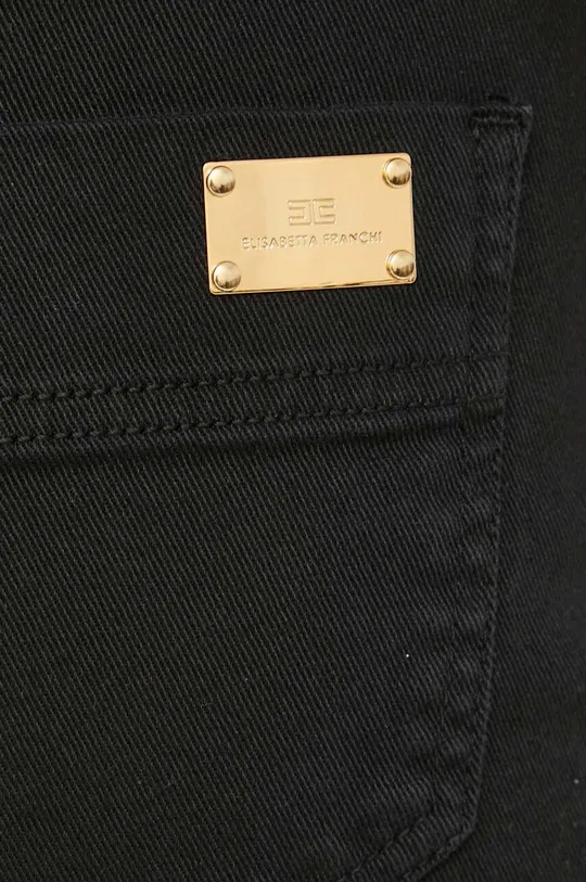 czarny Elisabetta Franchi jeansy