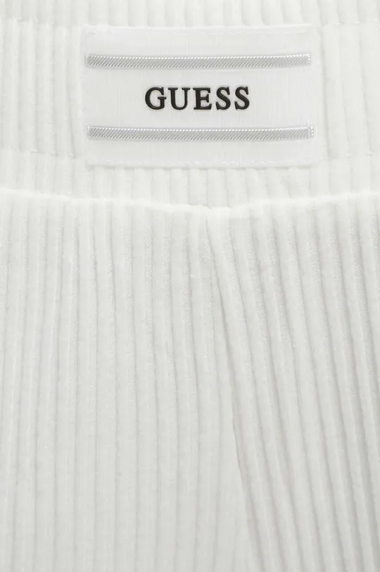 λευκό Παντελόνι φόρμας Guess