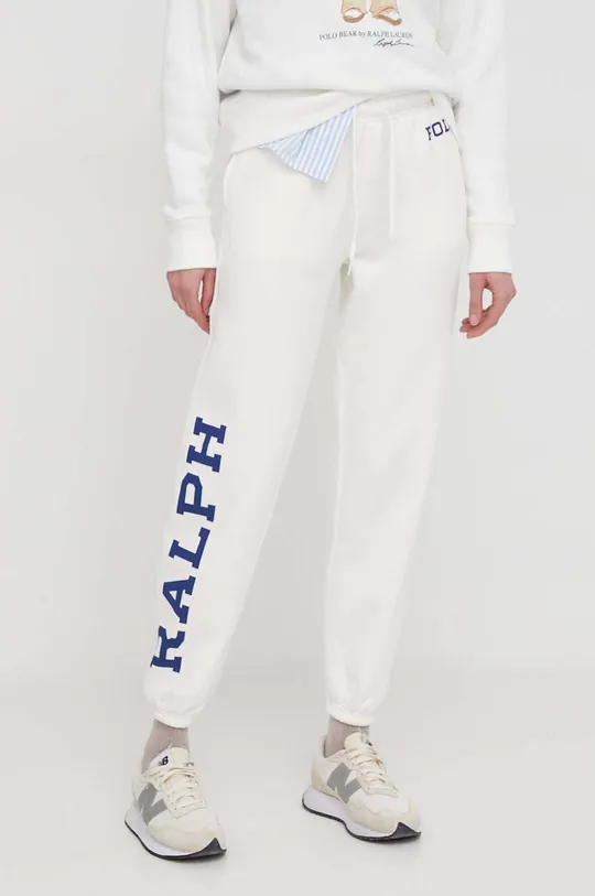 beżowy Polo Ralph Lauren spodnie dresowe Damski
