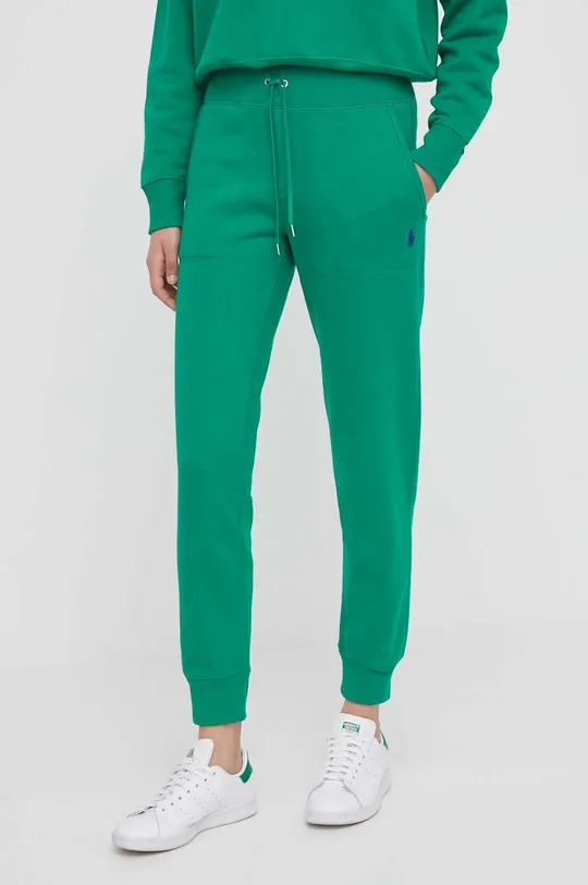 πράσινο Παντελόνι φόρμας Polo Ralph Lauren Γυναικεία