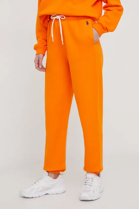 πορτοκαλί Παντελόνι φόρμας Polo Ralph Lauren Γυναικεία