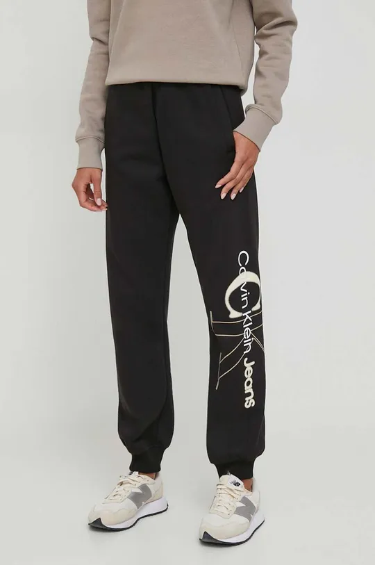 чорний Спортивні штани Calvin Klein Jeans Жіночий