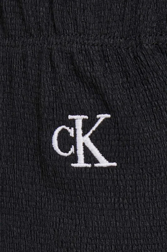 črna Hlače Calvin Klein Jeans