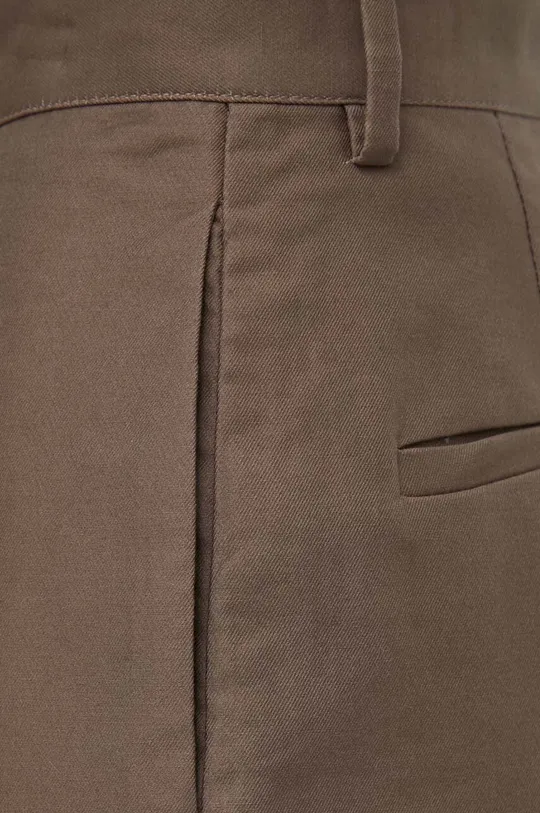 Dkny spodnie brązowy D2A4K022