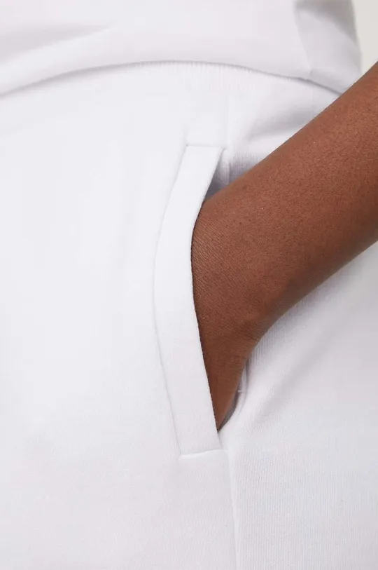 biały Chiara Ferragni spodnie dresowe bawełniane LOGOMANIA