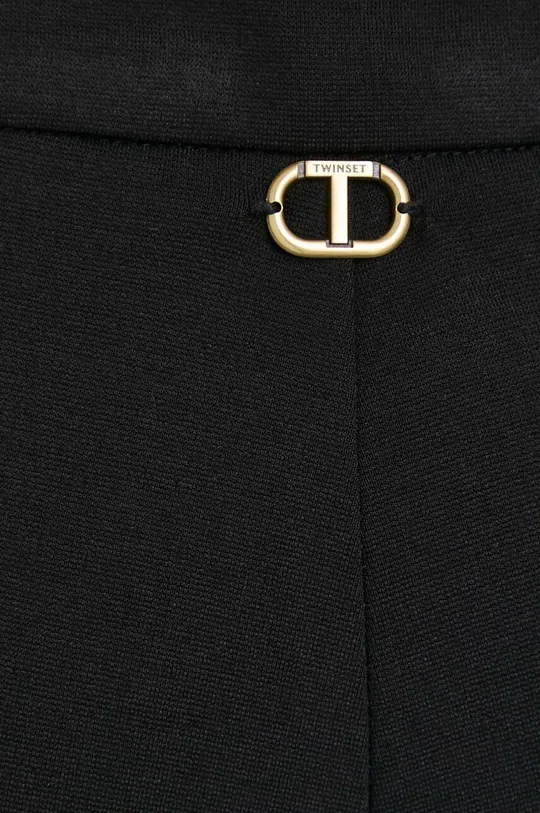 czarny Twinset spodnie