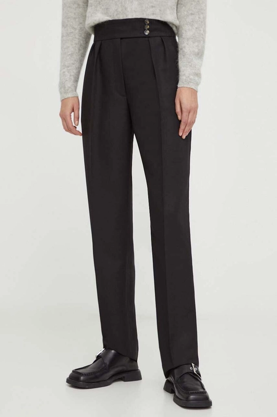 nero Day Birger et Mikkelsen pantaloni in lana Donna