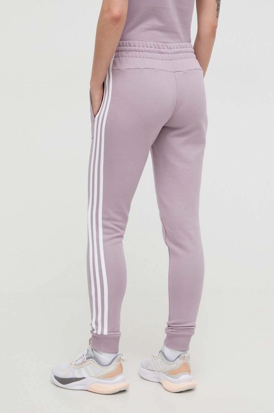 Abbigliamento adidas pantaloni da jogging in cotone IR5379 violetto