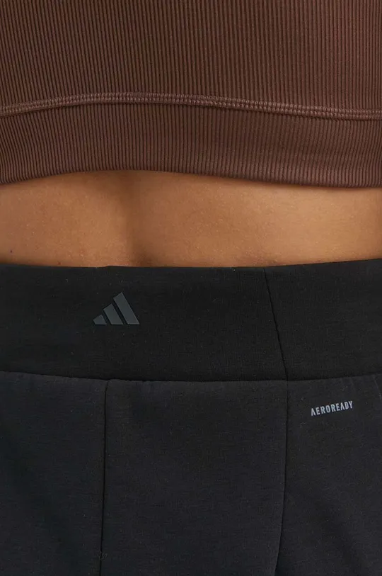 чёрный Штаны для йоги adidas Performance