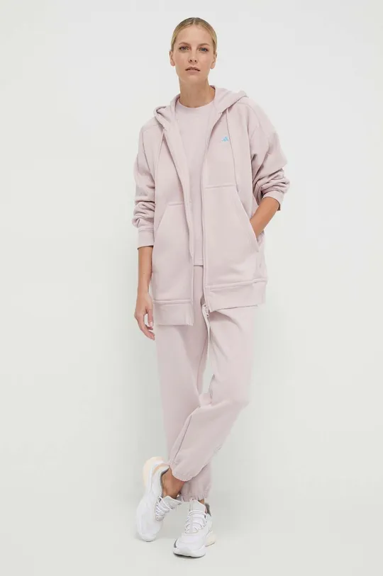 Spodnji del trenirke adidas by Stella McCartney roza