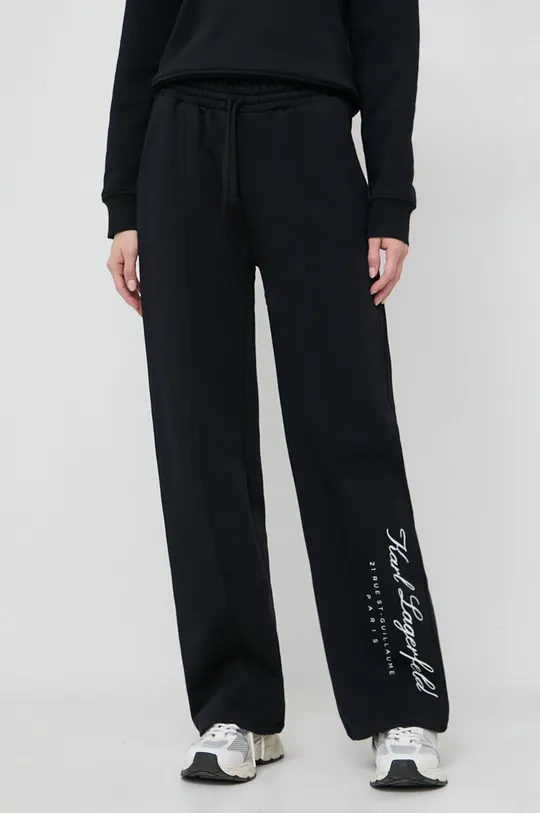 Παντελόνι φόρμας Karl Lagerfeld 90% Οργανικό βαμβάκι, 10% Ανακυκλωμένος πολυεστέρας