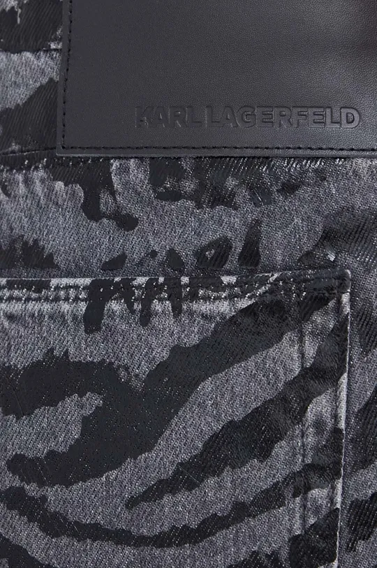 szary Karl Lagerfeld jeansy