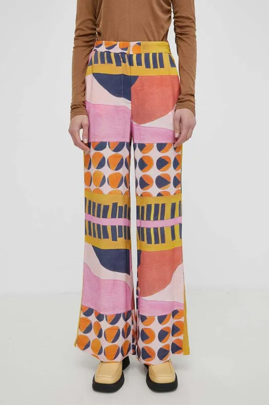 BA&SH spodnie MALLORY multicolor