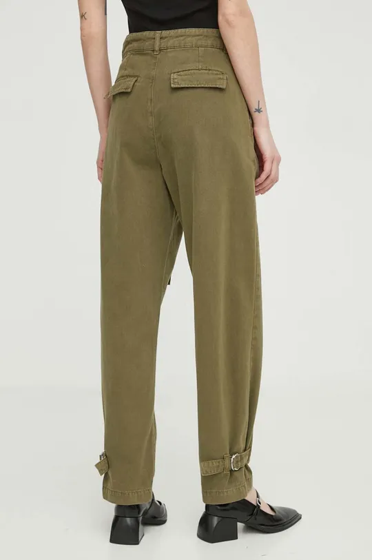 Хлопковые брюки BA&SH Основной материал: 100% Хлопок Подкладка кармана: 65% Полиэстер, 35% Хлопок