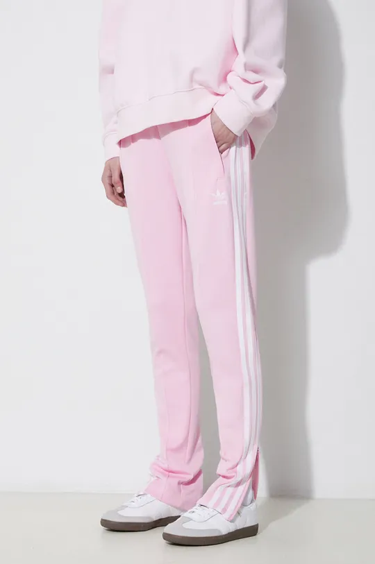 różowy adidas Originals spodnie dresowe Adicolor Classic SST