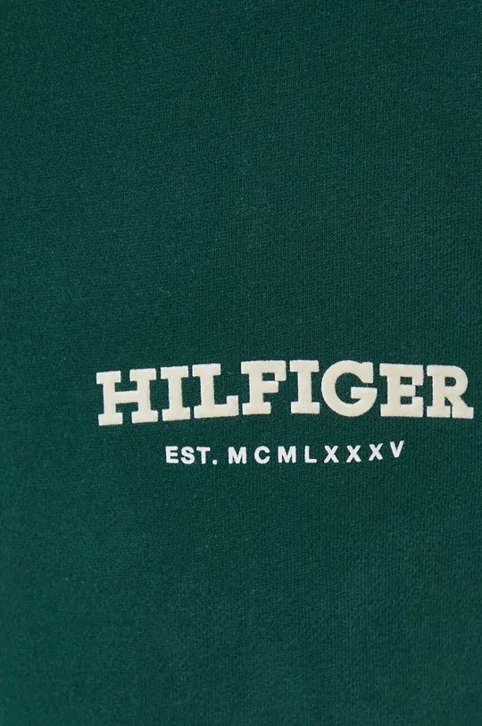 πράσινο Βαμβακερό παντελόνι Tommy Hilfiger