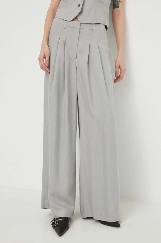 grigio Herskind pantaloni in lino misto Donna