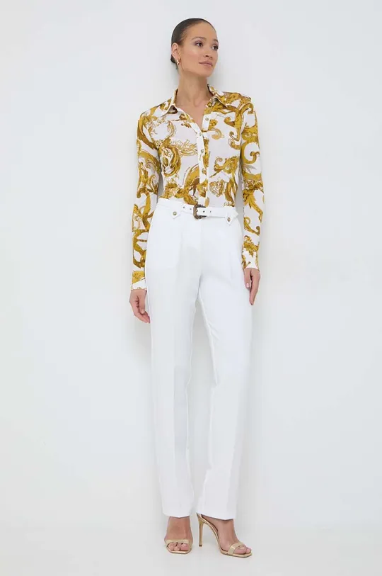 Versace Jeans Couture pantaloni beige