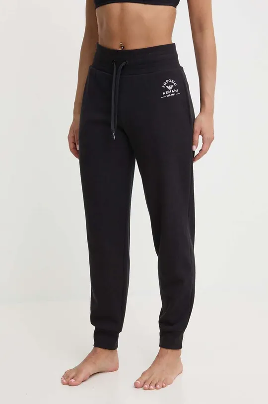 crna Homewear hlače Emporio Armani Underwear Ženski