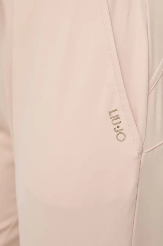 różowy Liu Jo spodnie dresowe