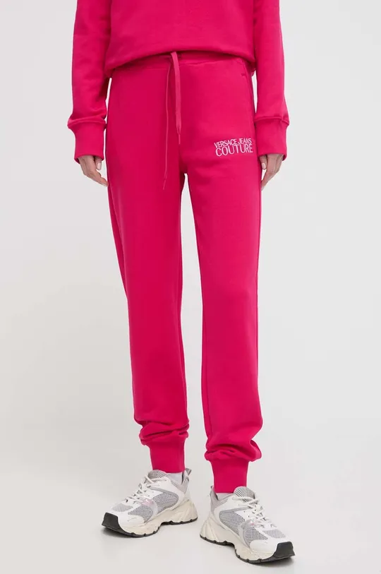 розовый Спортивные штаны Versace Jeans Couture Женский