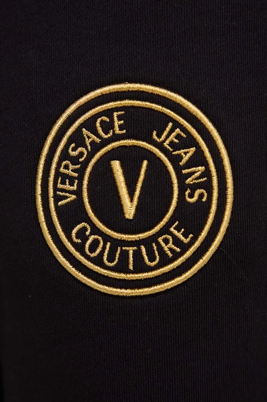 nero Versace Jeans Couture pantaloni da jogging in cotone