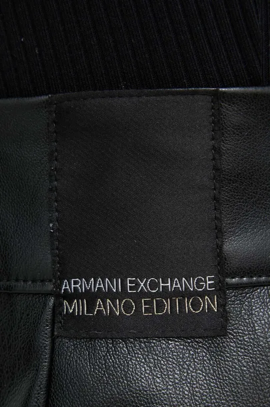 čierna Nohavice Armani Exchange