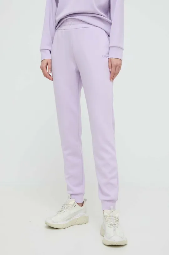 фіолетовий Спортивні штани Armani Exchange Жіночий