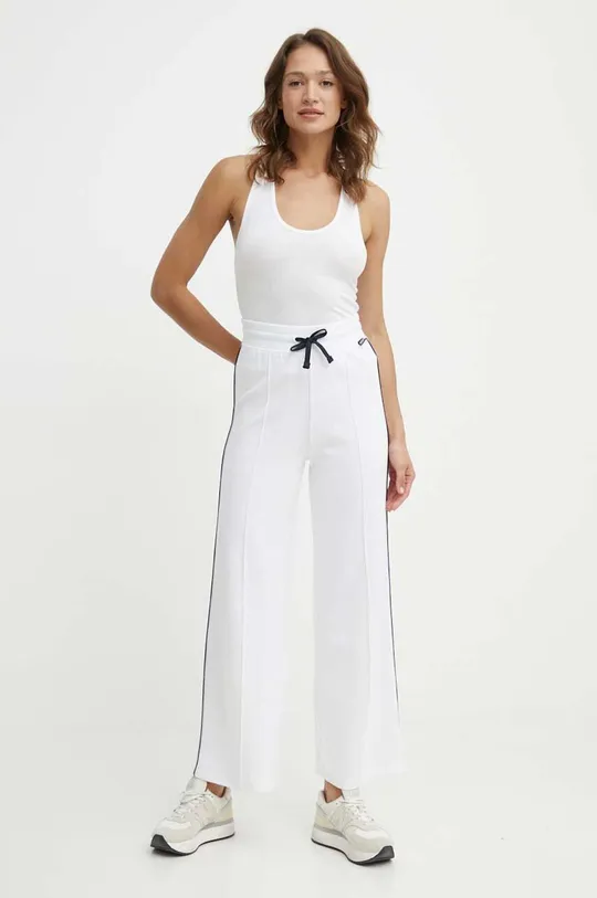 Παντελόνι φόρμας Tommy Hilfiger λευκό