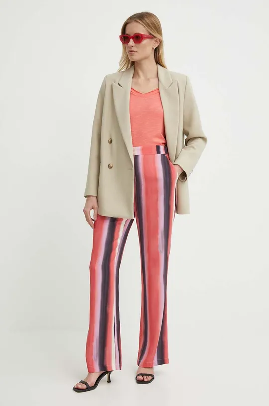 Sisley spodnie multicolor