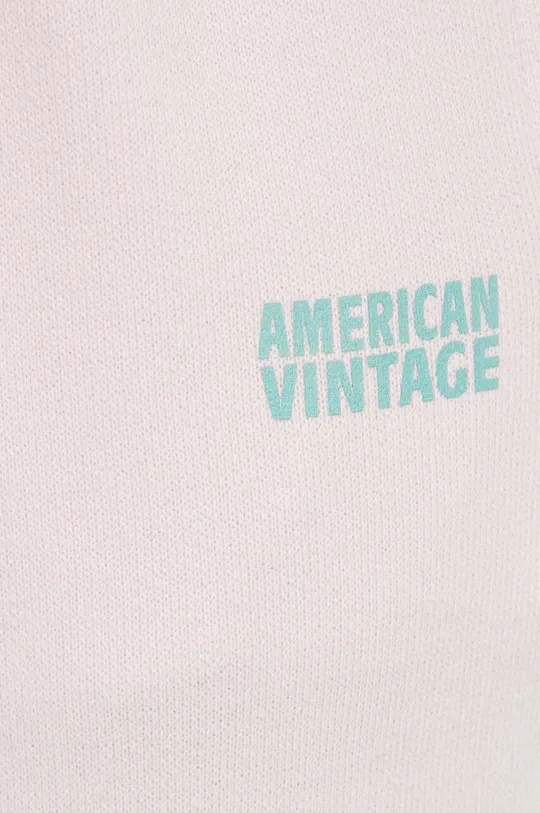 różowy American Vintage spodnie dresowe  JOGGING