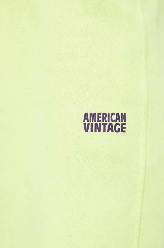 жёлтый Спортивные штаны American Vintage