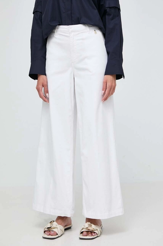 bianco Patrizia Pepe pantaloni Donna