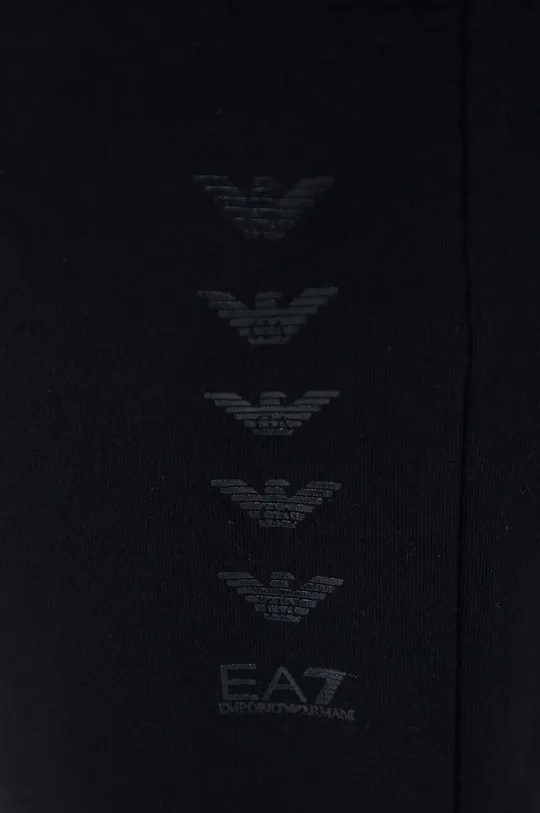 μαύρο Παντελόνι φόρμας EA7 Emporio Armani
