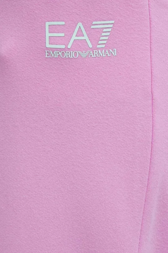 ροζ Παντελόνι φόρμας EA7 Emporio Armani