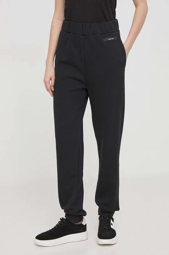 μαύρο Παντελόνι φόρμας Calvin Klein Γυναικεία