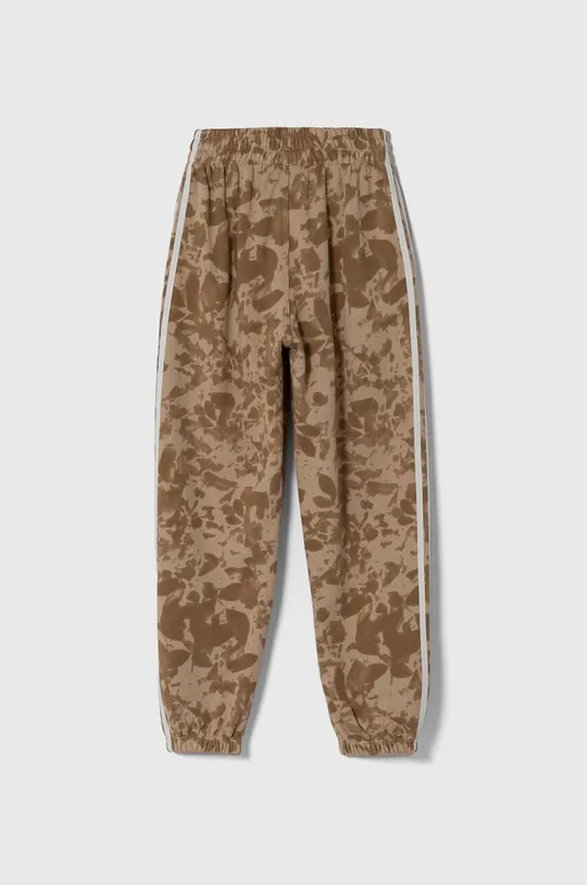 adidas Originals spodnie dresowe bawełniane brązowy