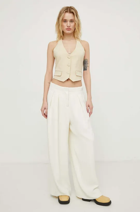 Lovechild pantaloni beige