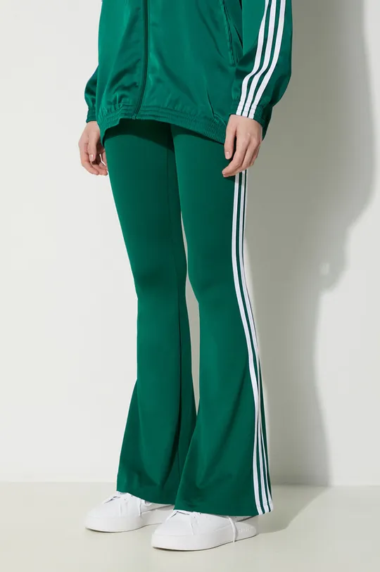 turkusowy adidas Originals spodnie dresowe Flared