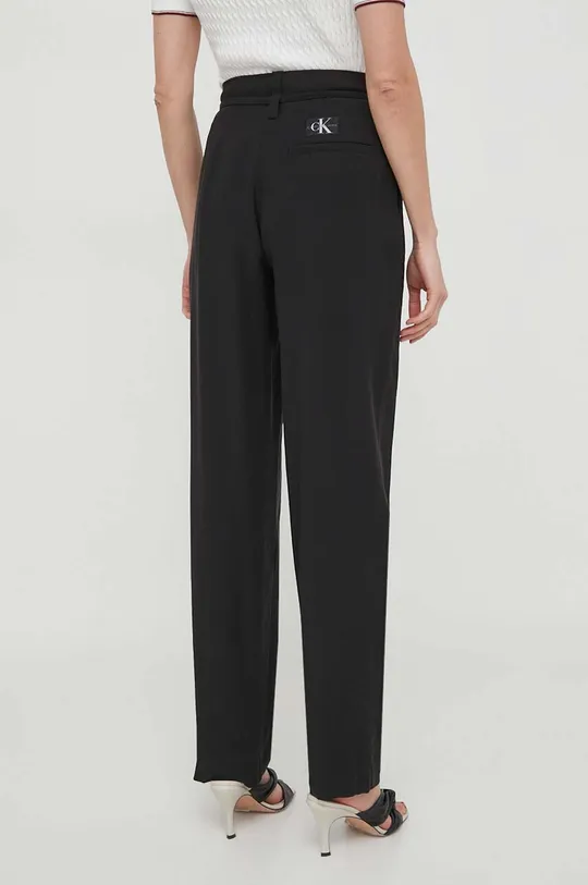 Nohavice Calvin Klein Jeans 93 % Viskóza, 7 % Polyester