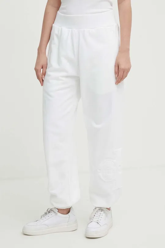 λευκό Παντελόνι φόρμας Calvin Klein Jeans Γυναικεία