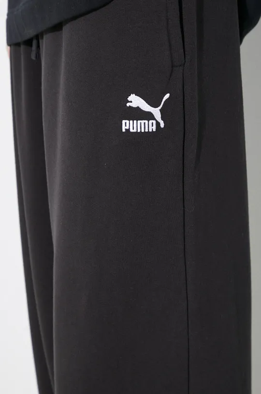 Puma pantaloni de trening din bumbac BETTER CLASSIC De femei