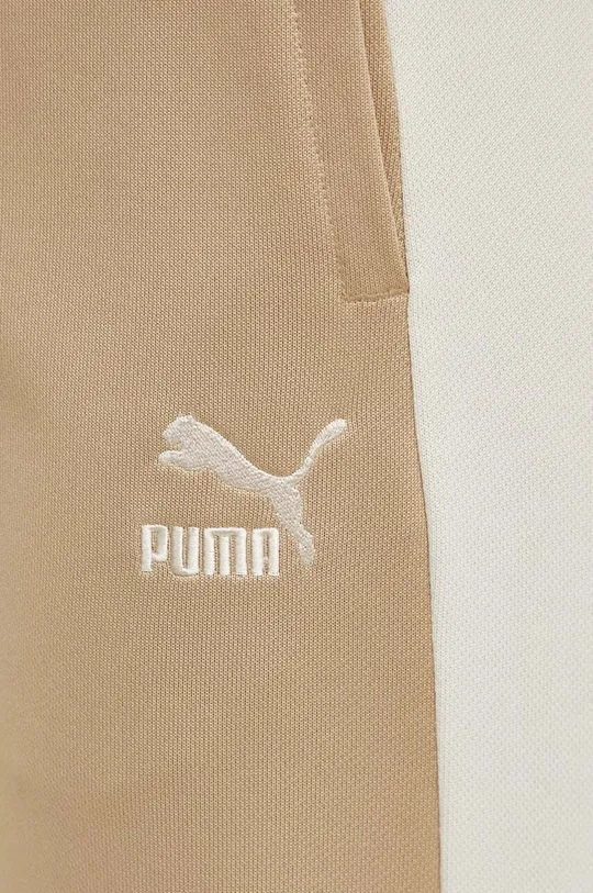 beżowy Puma spodnie dresowe T7